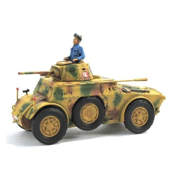 絶版】イタリア軍 AB41装甲車 Italian armoured car AB/41 1/72