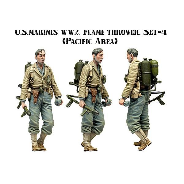 アメリカ海兵隊 兵士 太平洋戦線 アメリカ海兵隊 太平洋戦線 WW2 #4 火炎放射手 Marines WW2