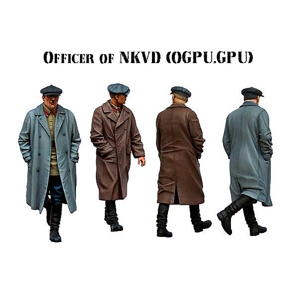 ソ連軍 内務人民委員部 (NKVD) レザーコート(実物) ロシア軍 内務人民委員部（NKVD） 将校（OGPU/ゲーペーウー）（2