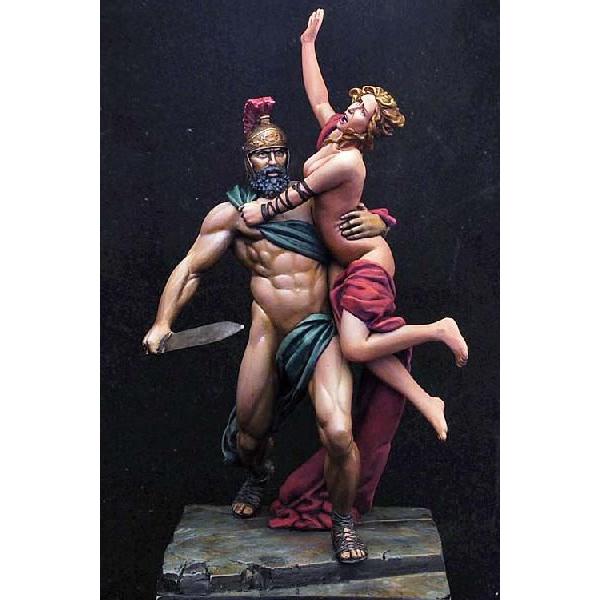 サビーヌの掠奪（古代ローマ軍の兵士と掠奪される女性） IL RATTO