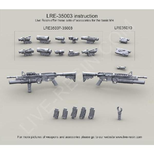 現用アメリカ陸軍 M4カービン（自動小銃） M203A1 40mmグレネード