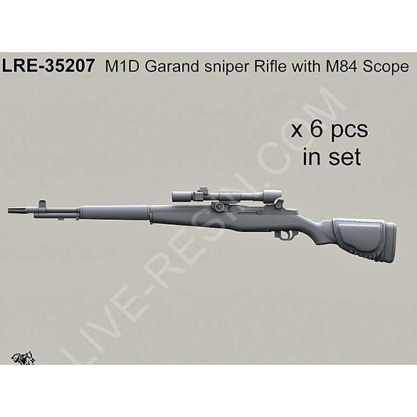 アメリカ軍 M84スコープ付きM1Dガーランド狙撃銃（6個入） M1D Garand sniper Rifle with M84 Scope 1/35  /【Buyee】