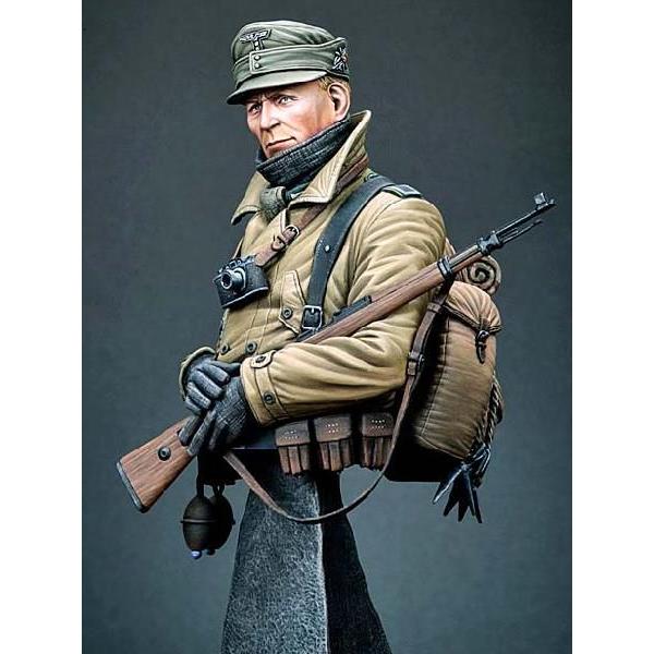 ドイツ軍 山岳猟兵 WW2 バスト German Gebirgsjager in WW2 1/10バスト