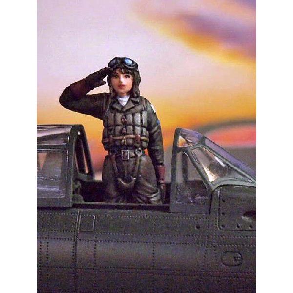 大日本帝国海軍 ゼロ戦女性パイロット 1947年 ver.1 Japanese