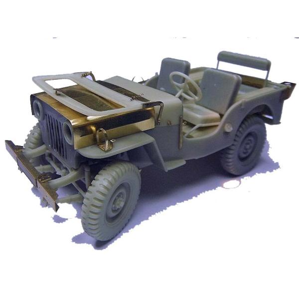 現用アメリカ軍 M606ジープ（CJ-3B） フルキット JEEP 606 1/35