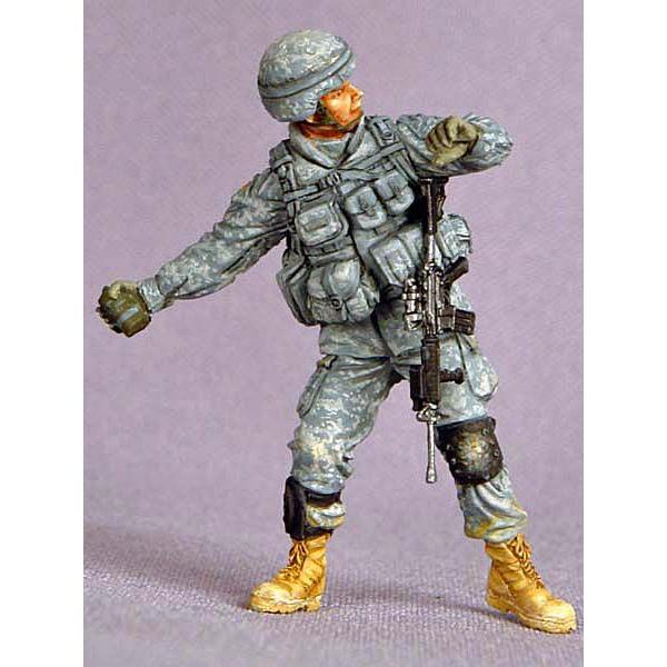 現用アメリカ軍 第2歩兵師団 兵士（フィギュア1体入。ベース付き） Soldier 2nd Infantry Division(figure +  base) 1/35[NATO-USA003] /【Buyee】