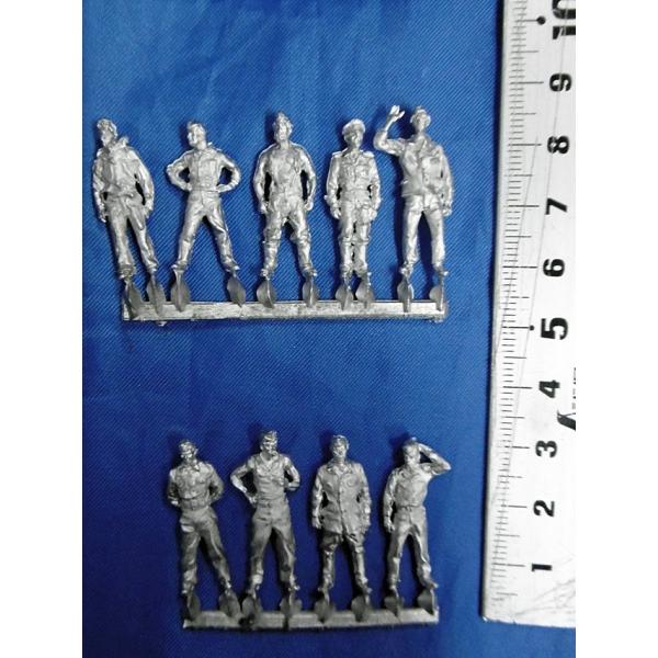 ドイツ海軍Uボートクルー#2（9体入） U-BOAT CREW 2 1/72[S12-S04