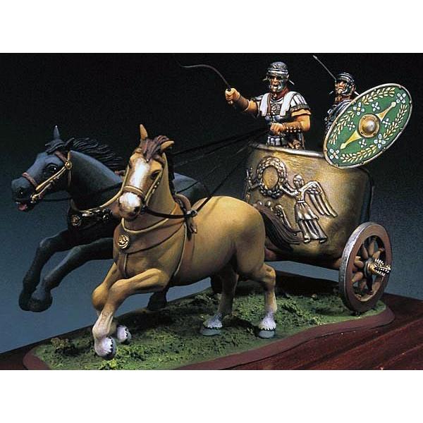 古代ローマ チャリオット（戦車）（西暦125年） Roman War