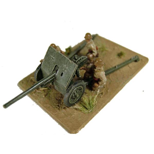 超希少ファインモールド製陸軍一式機動４７ｍｍ速射砲１／３５　ホワイトメタルキット 日本陸軍 一式機動47mm速射砲（対戦車砲）【フィギュアは含まれません