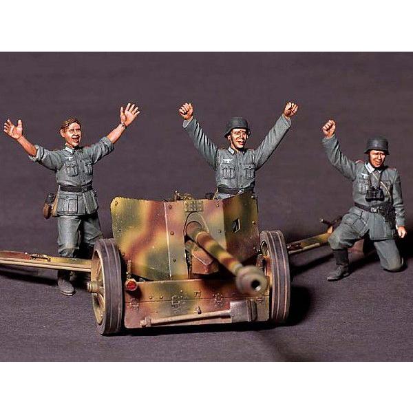 やったぞ！直撃だ」 ドイツ軍 75mm対戦車砲チーム（3体入） 