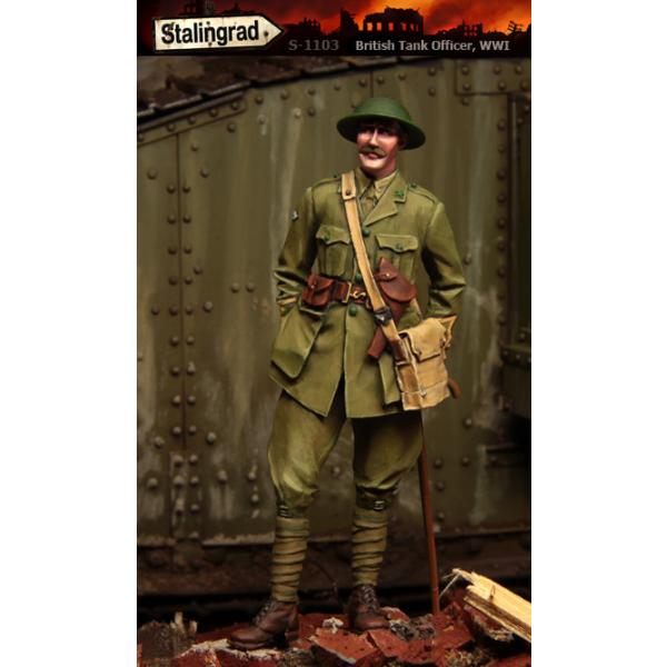 第一次世界大戦 イギリス軍 戦車兵 将校 British Tank Officer, WWI 1