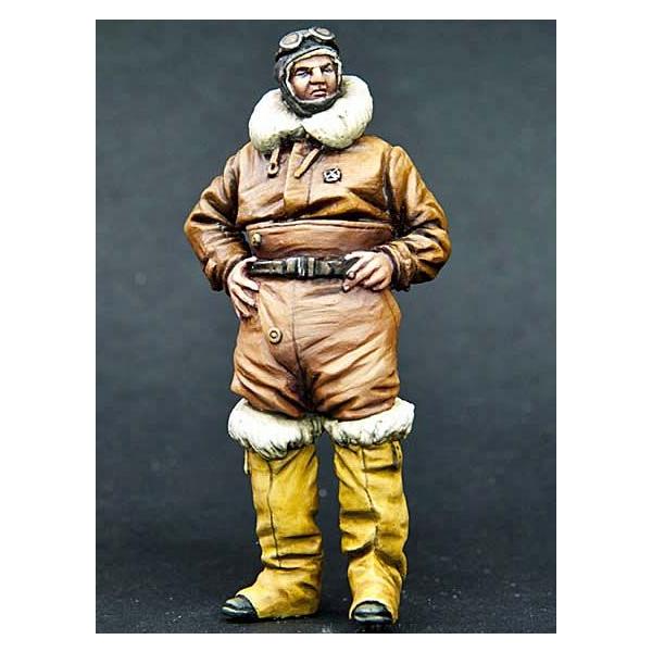 買い誠実 ドイツ帝国軍航空隊（LSK） 胸をはる立つパイロット 革製飛行服 その他