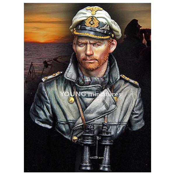 レビュー高評価の商品 ドイツ海軍 Uボート艦長 U-BOAT COMMANDER WWII 1/10バスト ミリタリー