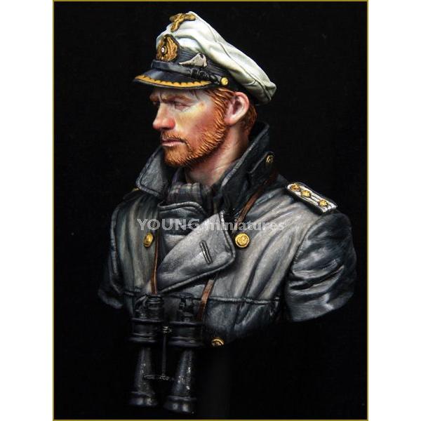 ドイツ海軍 Uボート艦長 U-BOAT COMMANDER WWII 1/10バスト [YM1847