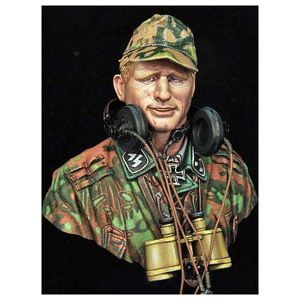 ドイツ軍 SS 戦車兵 将校 WWII German WAFFEN SS Panzer Officer WWII