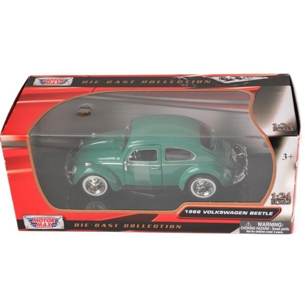 MOTORMAX フォルクスワーゲン 1966 クラシック ビートル 1/24 グリーン