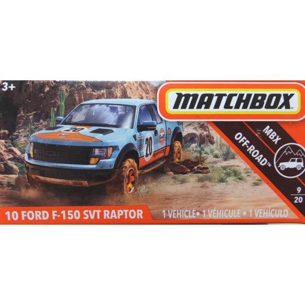 マッチボックス ミニカー 10 FORD F-150 SVT RAPTOR gulf（箱） /【Buyee】