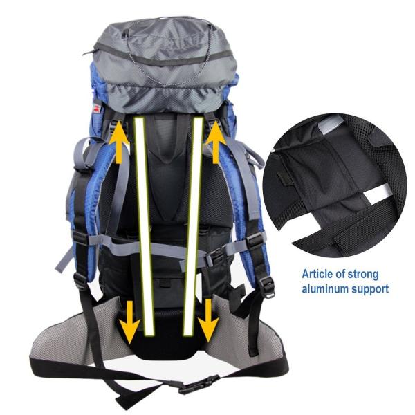 Creeper キャンプバックパック 超大容量 ナイロン 防水 60Lバックパック 撮影・釣り・登山・旅行・野営用 バックパック cw-13-171  /【Buyee】 Buyee - Japanese Proxy Service | Buy from Japan!