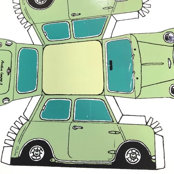 ▶︎import/海外作家さまミニデザインペーパー Austin Cooper S ペーパークラフト /【Buyee】 Buyee - Japanese