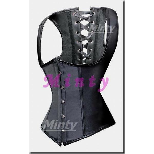 ミンティーmintyゴスロリ 胸のラインが綺麗なショルダー＆バック付 