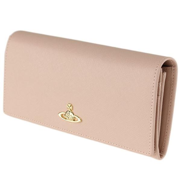 【新品未使用】Vivienne Westwood 長財布 ベージュ Vivienne Westwood 長財布ピンクベージュヴィヴィアン