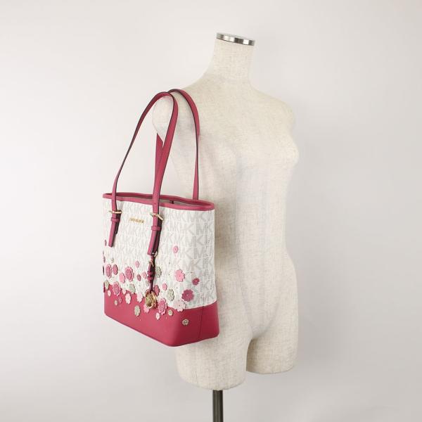 マイケルコース MICHAEL KORS トートバッグ 35s8gtvt6v ホワイト