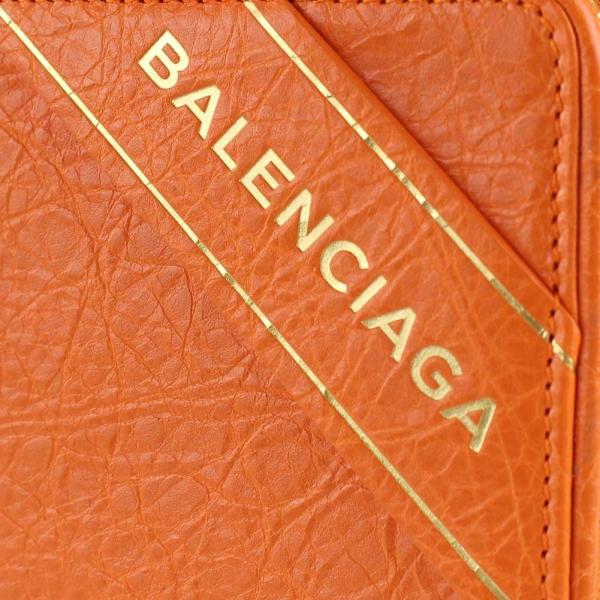 バレンシアガ BALENCIAGA 長財布 466544 D94IG オレンジ系 財布・小物