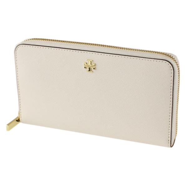 トリーバーチ TORY BURCH 長財布 52901 アイボリー系 財布・小物