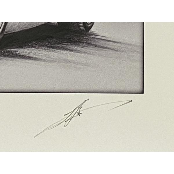水墨鉛筆画トヨタ2000GT TOYOTA トヨタ2000GT前期フロント【鉛筆画】名車 旧車 イラスト