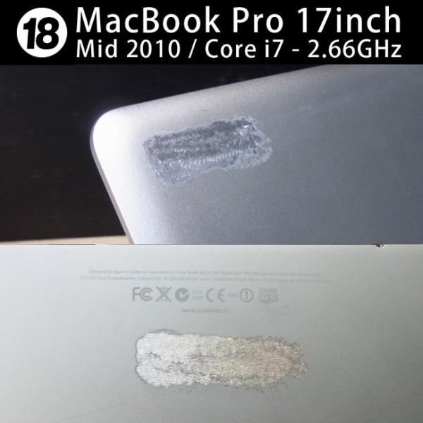 MacBook Pro 17インチ Mid 2010・Core i7 2.66GHz/4GB/500GB・MC024J/A