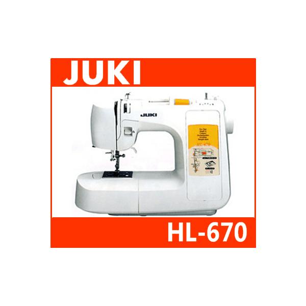 JUKIミシン ジューキ HL-670直線専用電動ミシン 電子ミシン本体