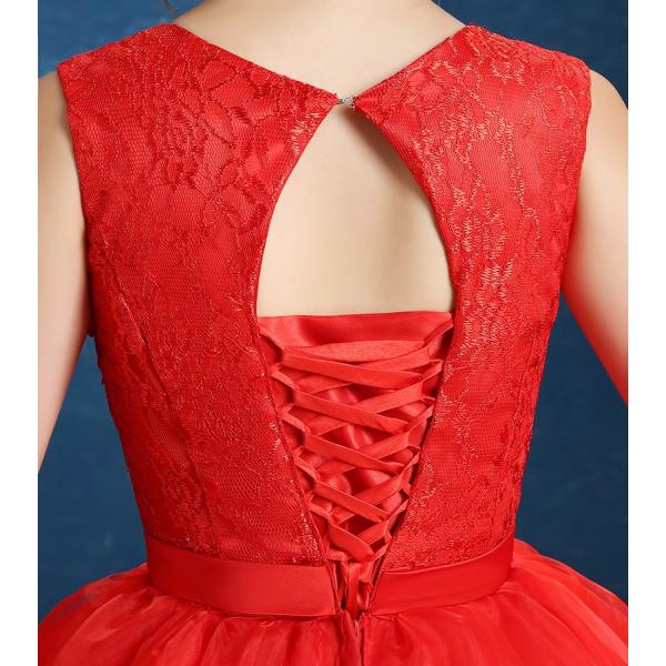 ロングドレス カラードレス 赤 ウエディングドレス 安い コンサート