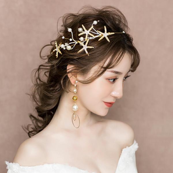 驚きの価格が実現 ティアラ 髪飾り ヘアアクセサリー 二次会 結婚式 ウェディング ヘアドレス