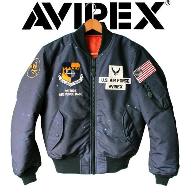 AVIREX ジャケット 新作 maー1 フライトジャケット アビレックス SPACE 
