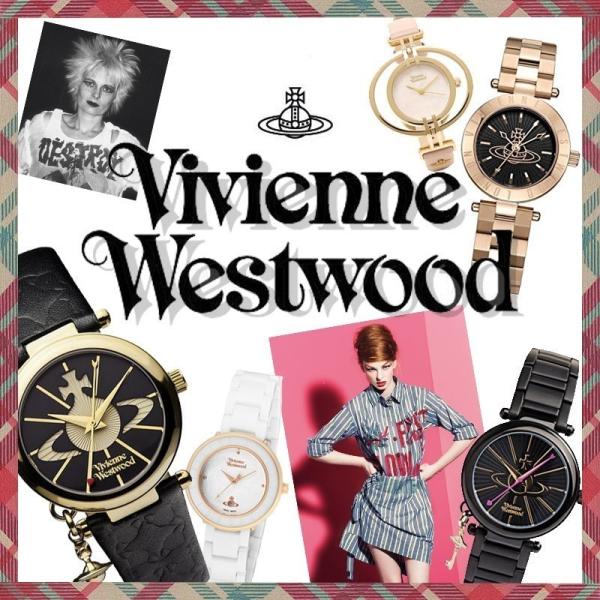 時計 vivinne westwood Vivienne Westwood V006BKGD Women's Watch with Charm