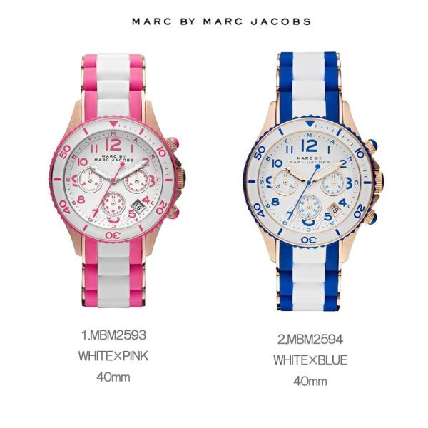 MARC BY MARC JACOBS 時計 ROCK40 CHRONO 40mm マークバイマーク 