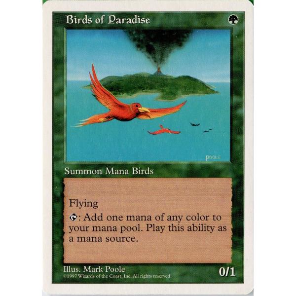 MTG】 極楽鳥/ Birds of Paradise [4th] -英語版/【Buyee】 bot-online