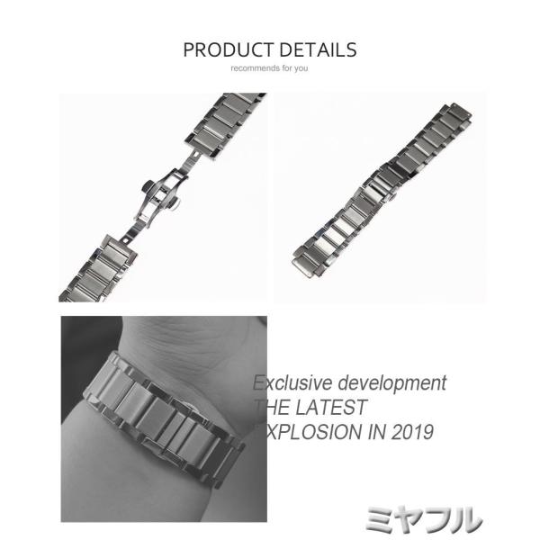互換品】時計ベルト交換 ウブロ ビッグバン 互換 27 mm ステンレス