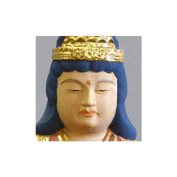 木彫仏像 子安鬼子母神坐像 総高45cm 桧材 截金仕上 /【Buyee】