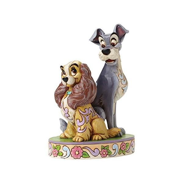 エネスコ ディズニートラディション Enesco Disney Traditions わんわん物語 60周年記念フィギュア レディ＆ザ  トランプ/プレゼント クリスマス 誕生日 /【Buyee】