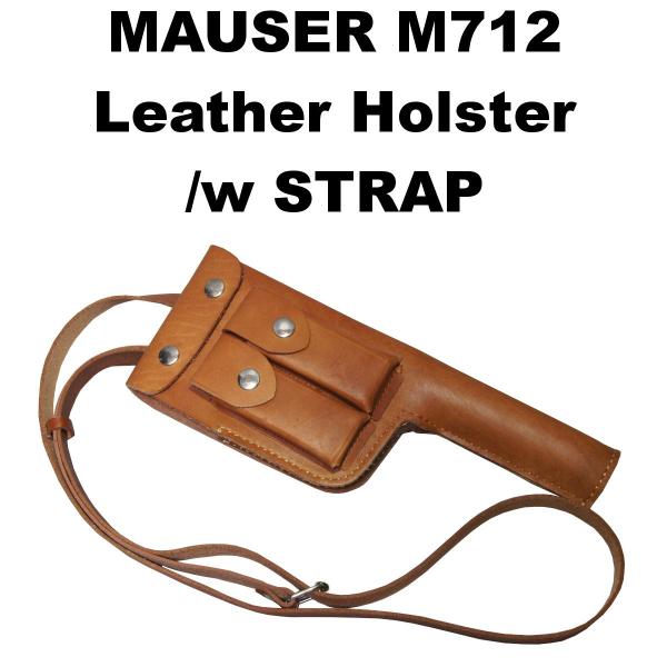 モーゼル C96 M712 ホルスター スリング Mauser 革製