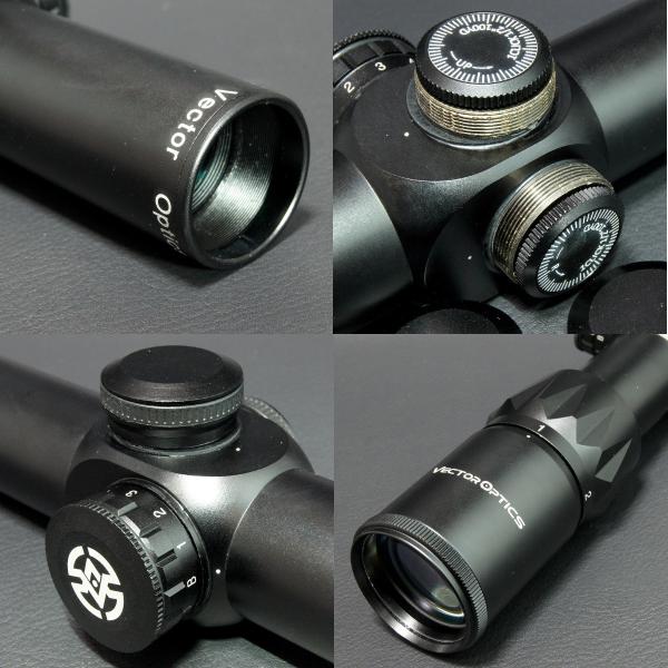 Vector Optics Grimlock 1-6x24 IR ライフルスコープ 508-743