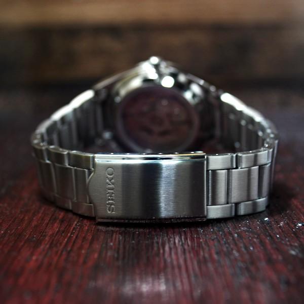 セイコー5 海外モデル逆輸入SEIKO5 腕時計メンズブラック文字盤