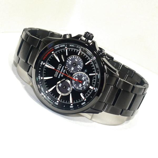 セイコー クロノグラフ ソーラー 逆輸入 海外モデル SEIKO メンズ