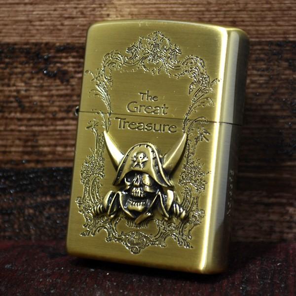海賊＊パイレーツ＊真鍮ブラス製zippo®︎\