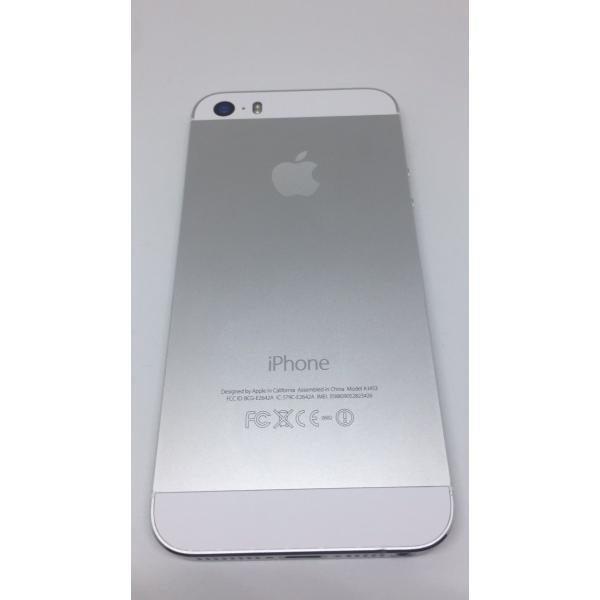 iPhone 5s Silver 16GB au ランクB Apple A1453 本体 中古 スマホ 白