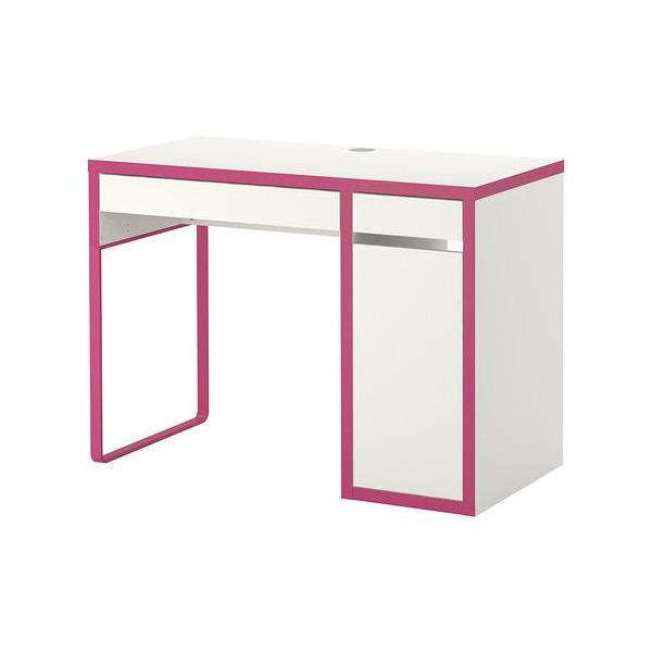 MICKE ミッケ デスク, ホワイト, 105x50 cm - IKEA