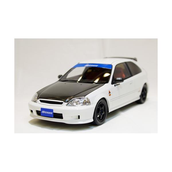 オットー 1/18 ホンダ シビック EK9 タイプR スプーン仕様 オットー 1/18 ホンダ シビック EK9 タイプR スプーン仕様