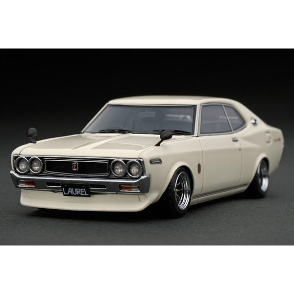 イグニッションモデル　1/43 ローレル　2000SGX C130 ホワイト IG2403 1/18 Nissan Laurel 2000SGX (C130) White With Engine | LINE