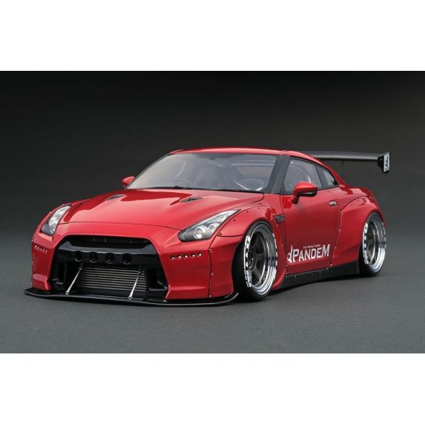 1/18 イグニッションモデル ミニカー パンデム PANDEM R35 GT-R Red